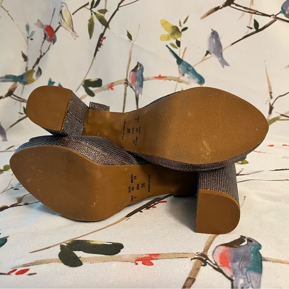 Glittery platform Sandals made in Brazil - Picture 8 of 11